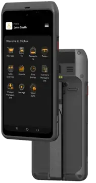 Cliqbux mobile POS handheld device